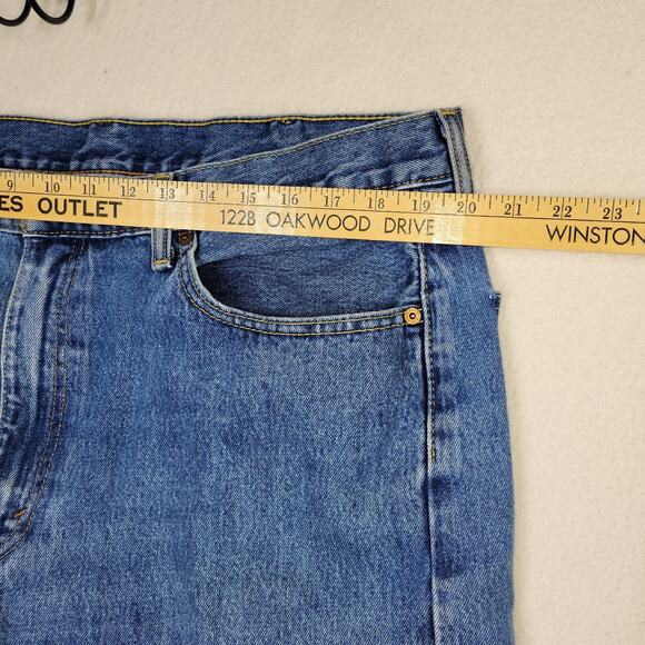 Vintage Levi Jeans Mens Sz 40x30 Blue Y2k Grunge Gorpcore Levis Jean Pant Pants - Picture 5 of 16